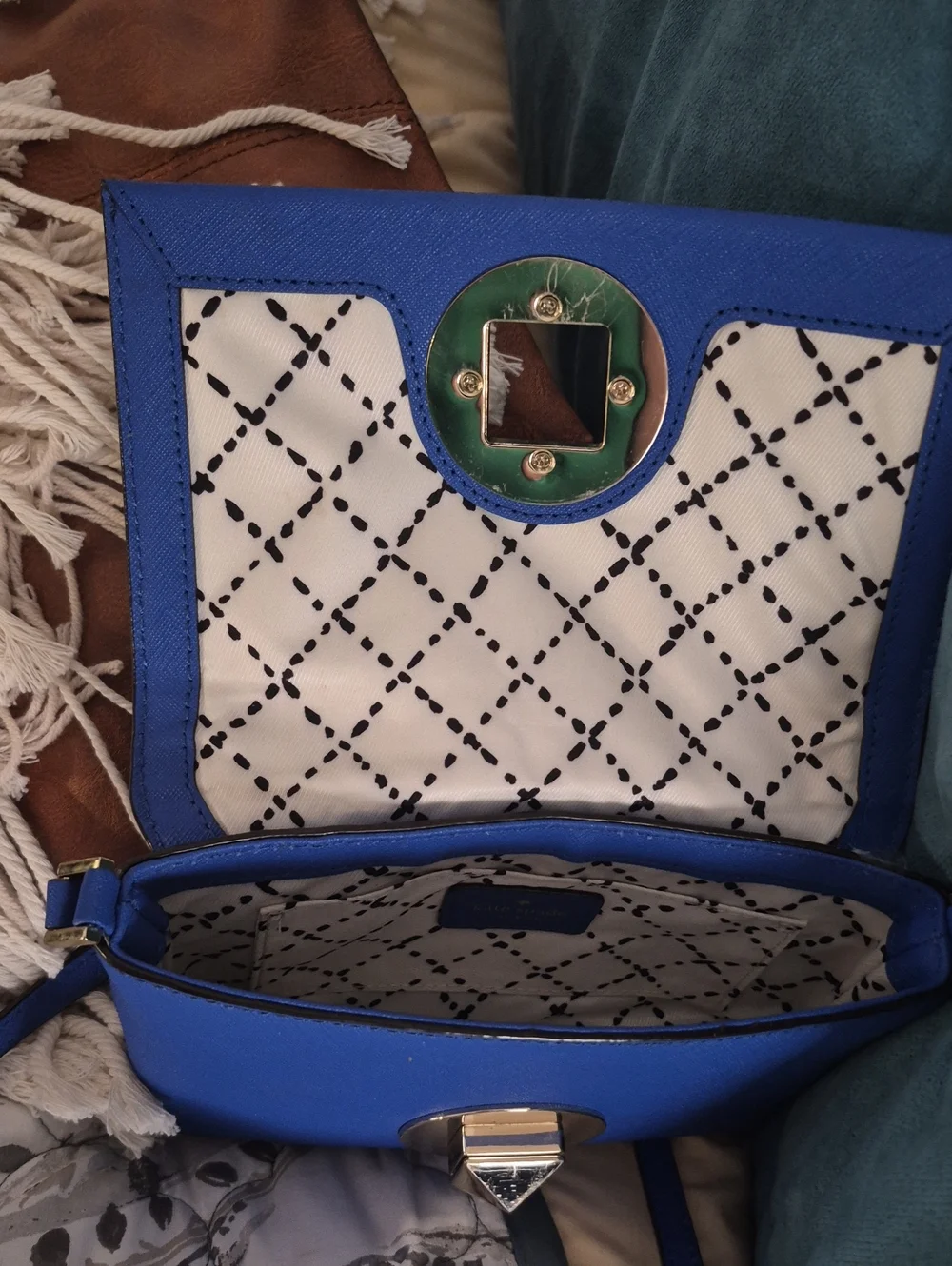 Kate Spade Newbury Lane Sally Saffiano leather crossbody bag